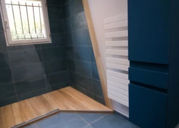 rénovation salle de bains avec douche italienne
