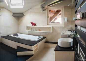 Salle de bain Meylan marbre et granite